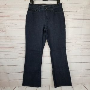 Cato Premium Women's 10P Boot Cut Dark Wash Curvy